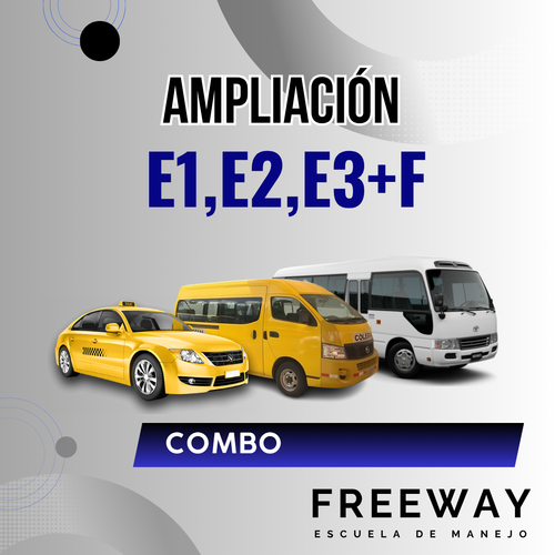 Ampliación Combo E1,E2,E3+F